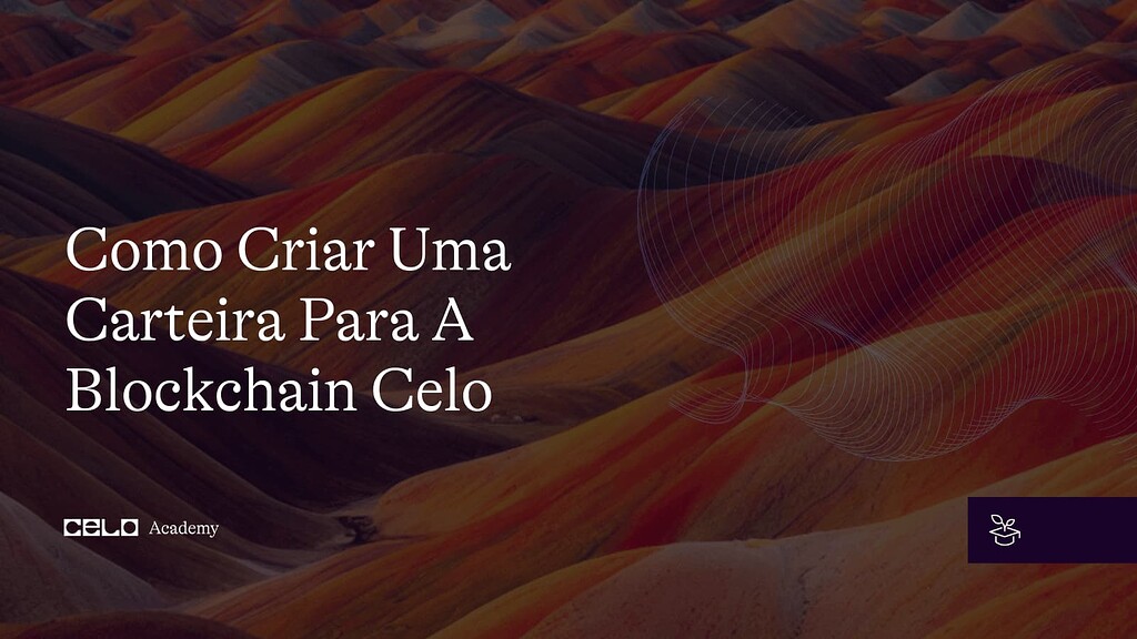 criar carteira blockchain